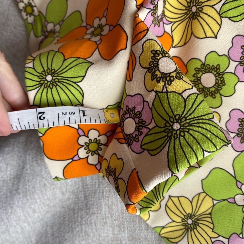 ZARA Flower Power High Waisted Shorts - Picture 10 of 12